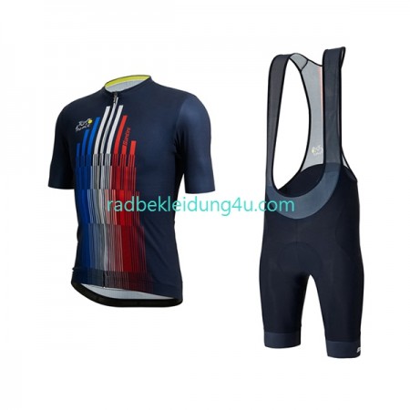 Set Kurzarmtrikot + Trägerhose 2022 Tour de France TRIONFO N001